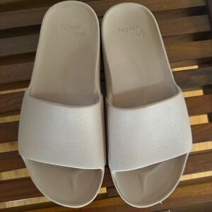 Archies | Arch Support Slides - Classic - Tan Sz 7